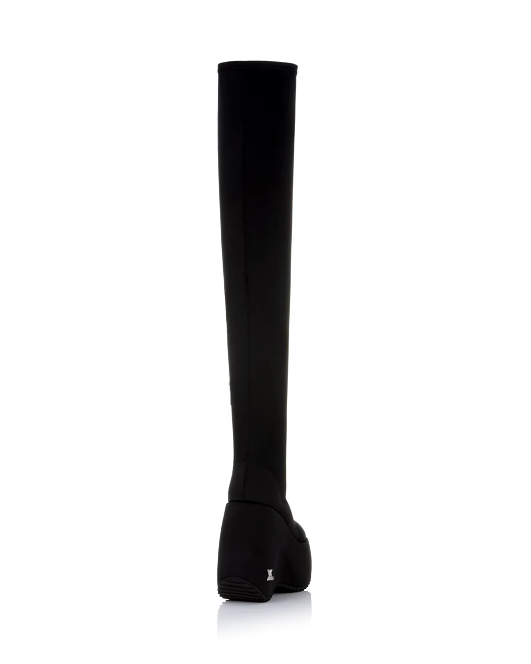 TOKYO BLACK PLATFORM LONG BOOTS - Image 3